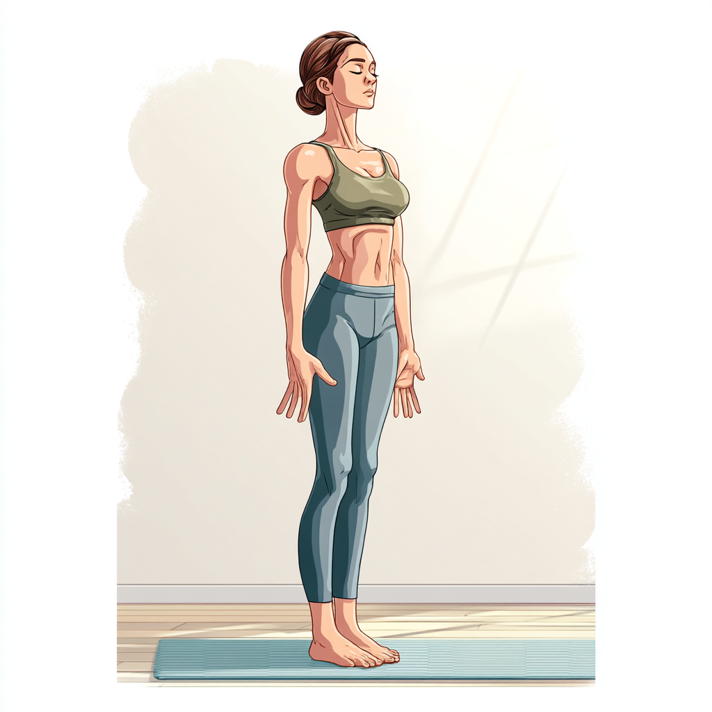 Mountain Pose (Tadasana)