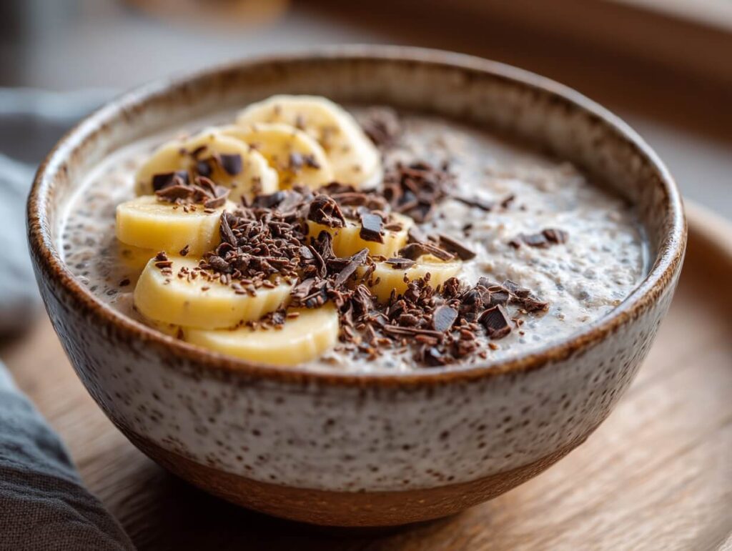 Chocolate Peanut Butter Overnight Oats