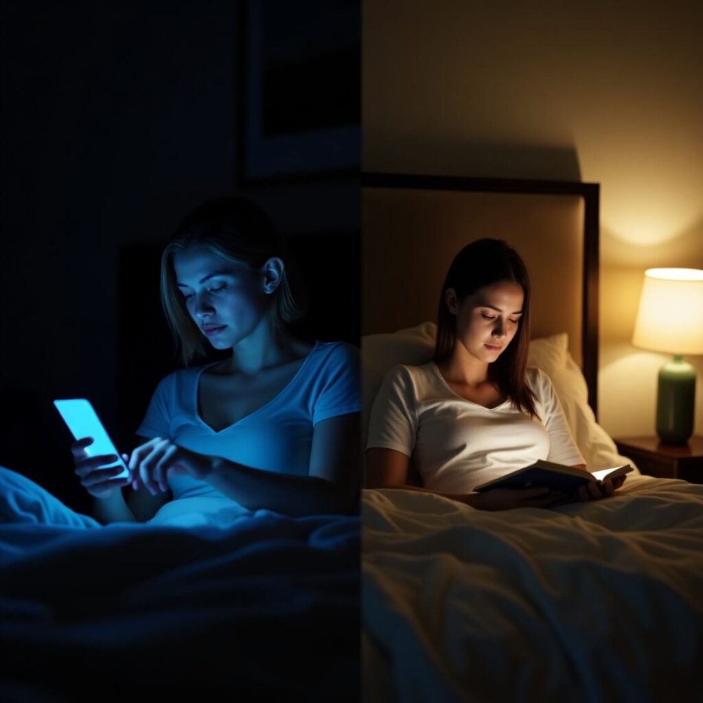 Manage Technology and Blue Light