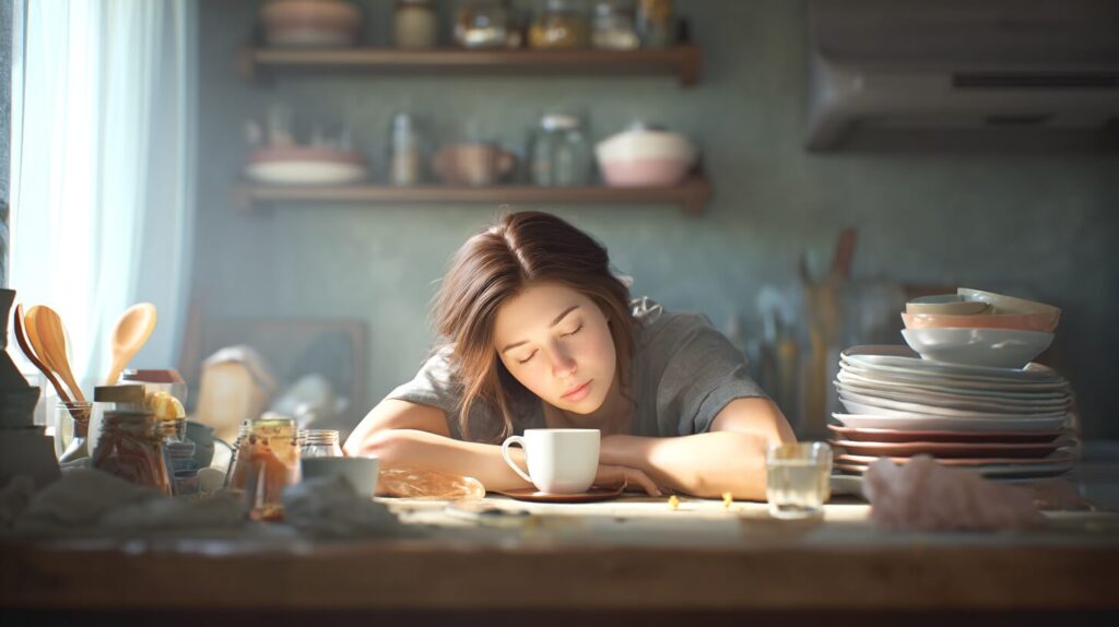 Physical Symptoms of Parental Exhaustion