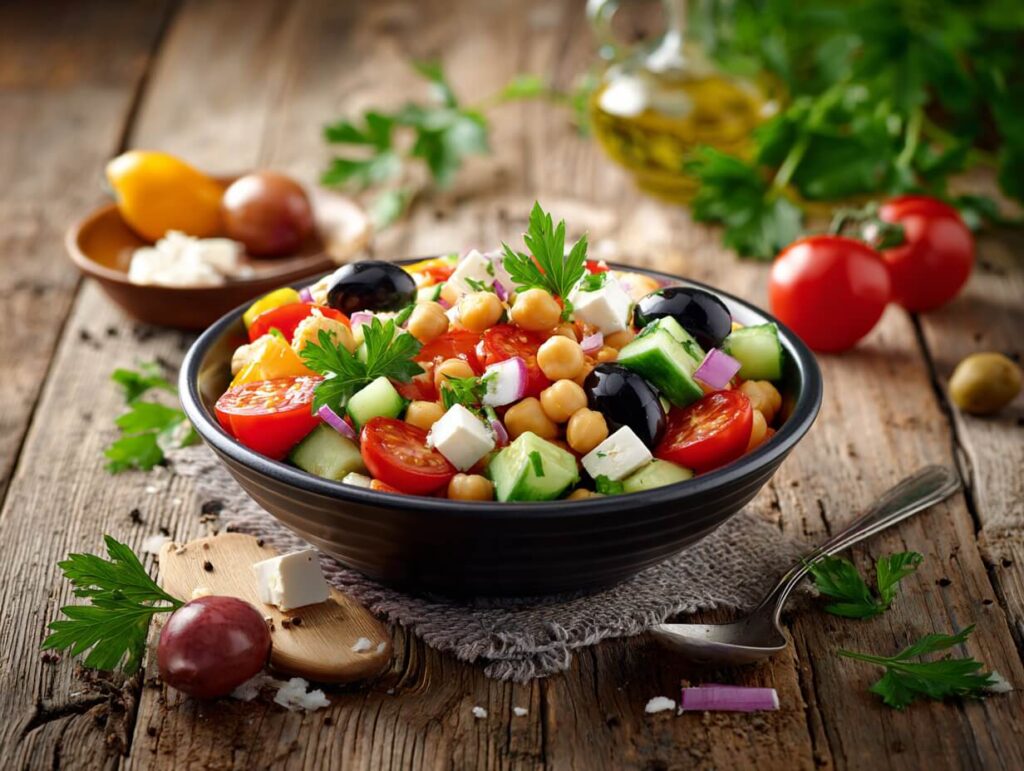 Mediterranean Chickpea Salad
